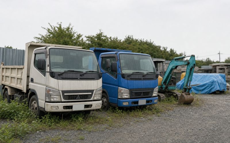 長く動かしていない遊休車両